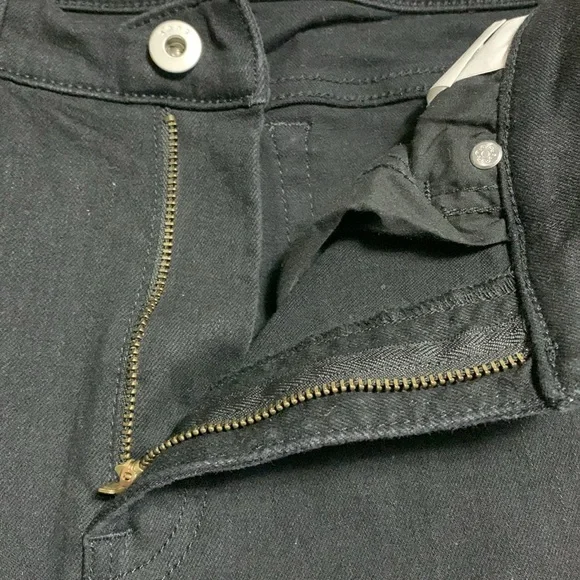 Sene Cailee Hills Women Sizeless Air Straight Black High-Rise Full Length Jeans - Picture 4 of 13